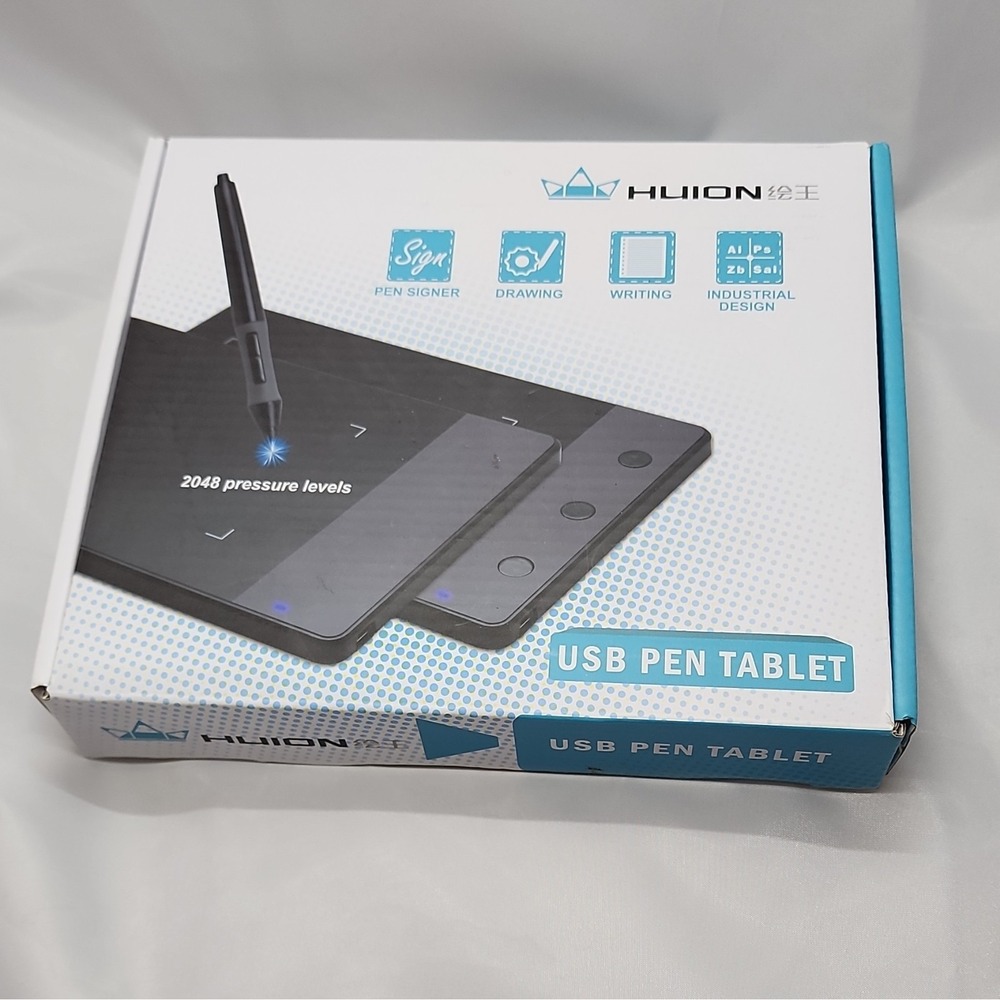 Signature Drawing Pen Tablet - Huion 420 - New - TABLET ONLY